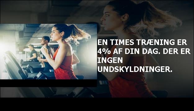 En times træning er 4% af din dag. Der er ingen undskyldninger.