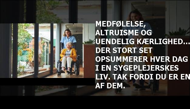 Medfølelse, altruisme og uendelig kærlighed... der stort set opsummerer hver dag i en sygeplejerskes liv. Tak fordi du er en af dem.